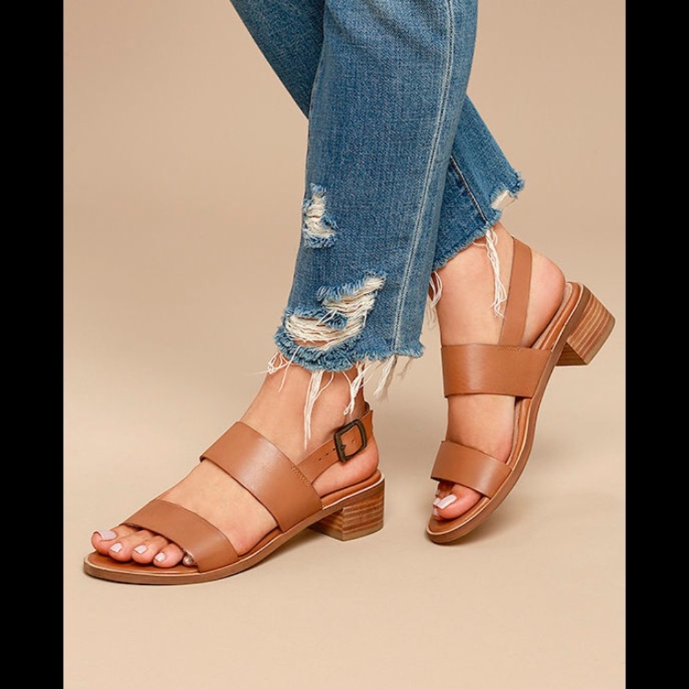 Seychelles Gallivant Sandals in Whisky Brown
